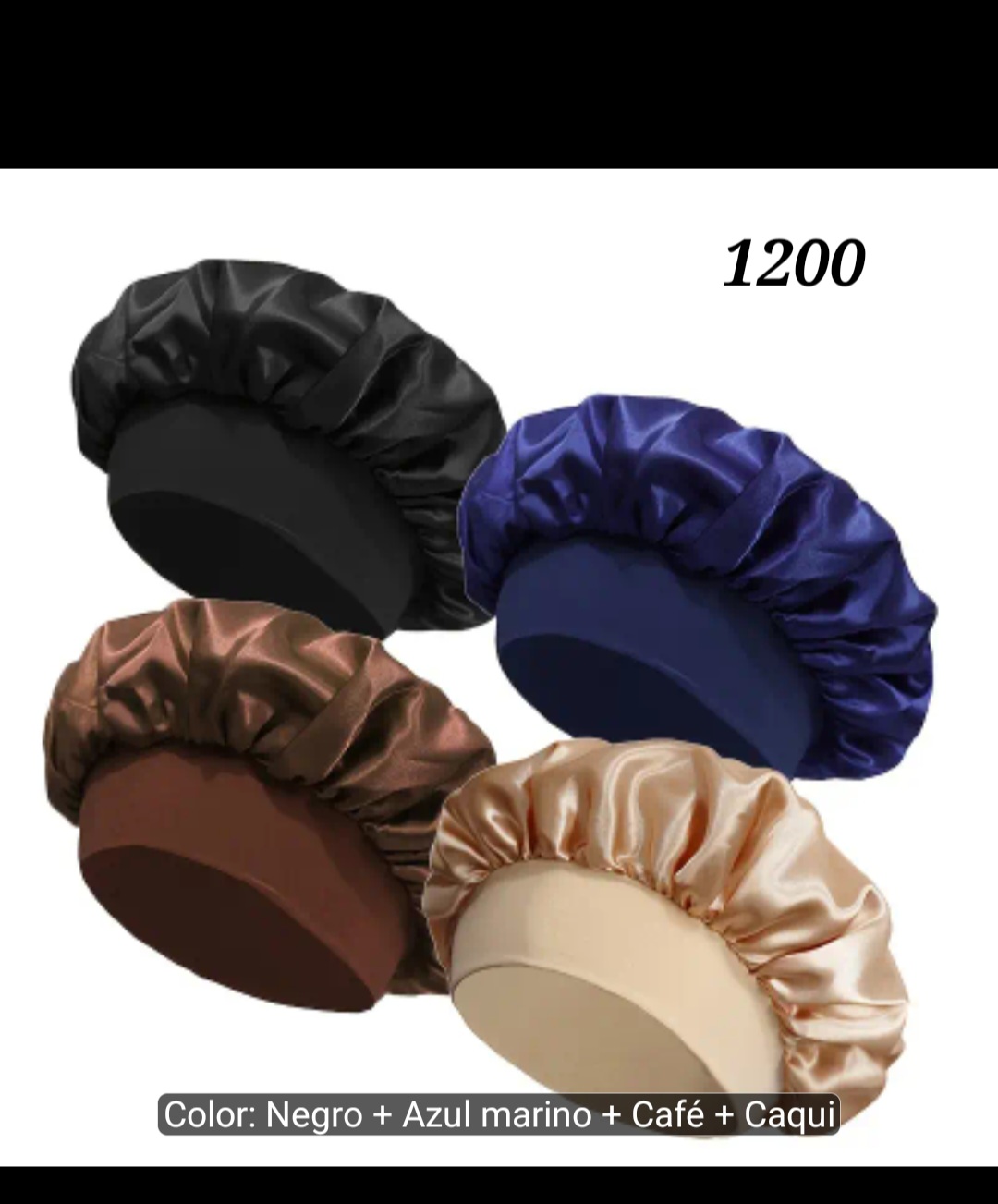 Gorro de satin
