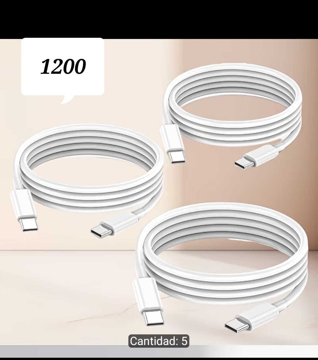 Cable tipo c